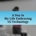 A Day in My Life Embracing 5G Technology