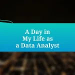 A Day in My Life as a Data Analyst