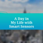 A Day in My Life with Smart Sensors