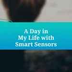 A Day in My Life with Smart Sensors