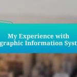 My Experience with Geographic Information Systems