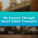 My Journey Through Smart Public Transport