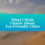 What I Wish I Knew About Eco-Friendly Cities